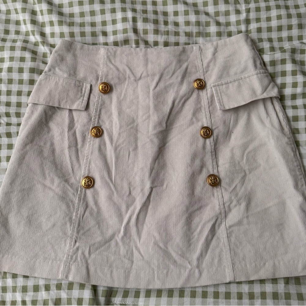 Francesca's - Beige Skirt - Small